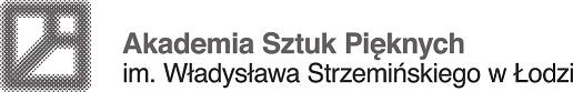 The Strzemiński Academy of Fine Arts Łódź logo